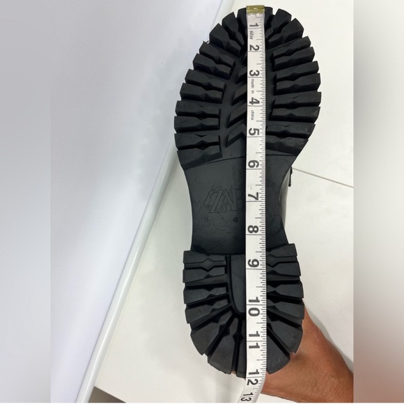 Zara Chunky Brass Lug Sole Loafer - Picture 6 of 9